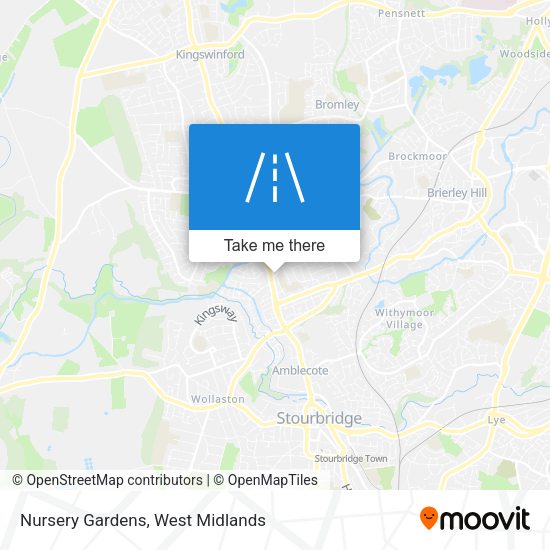 Nursery Gardens map