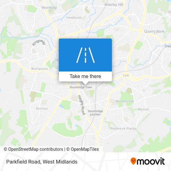 Parkfield Road map