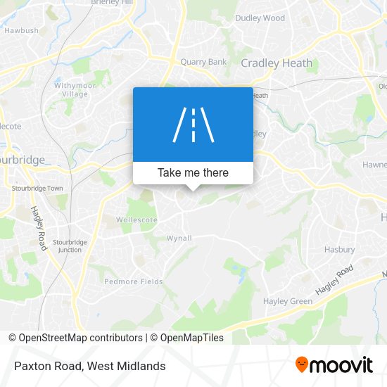 Paxton Road map