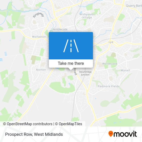 Prospect Row map