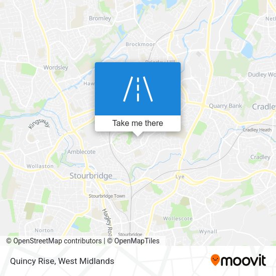 Quincy Rise map