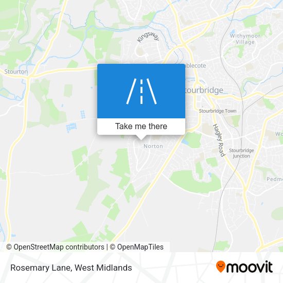 Rosemary Lane map