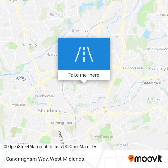 Sandringham Way map