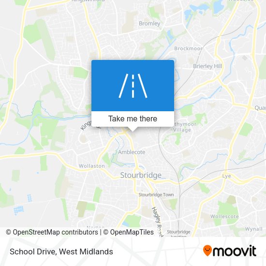 School Drive map