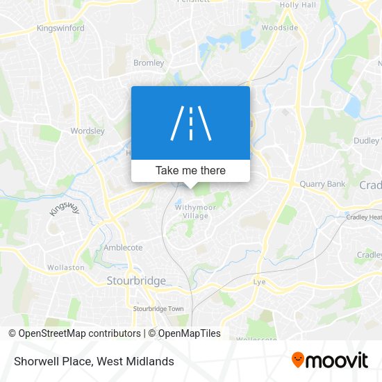 Shorwell Place map