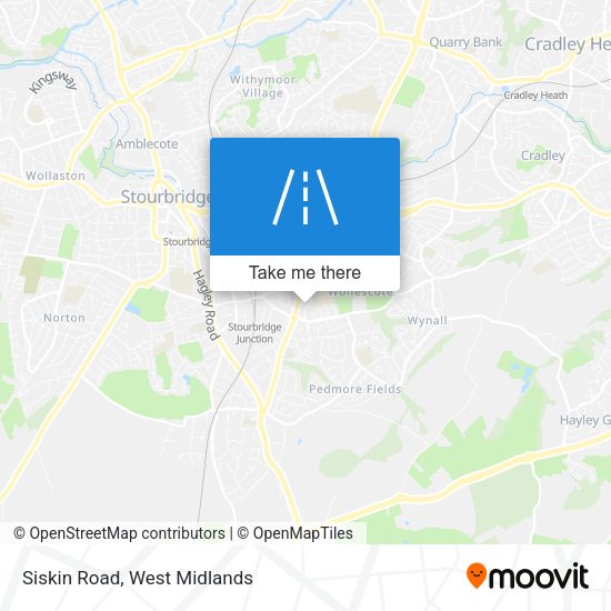 Siskin Road map