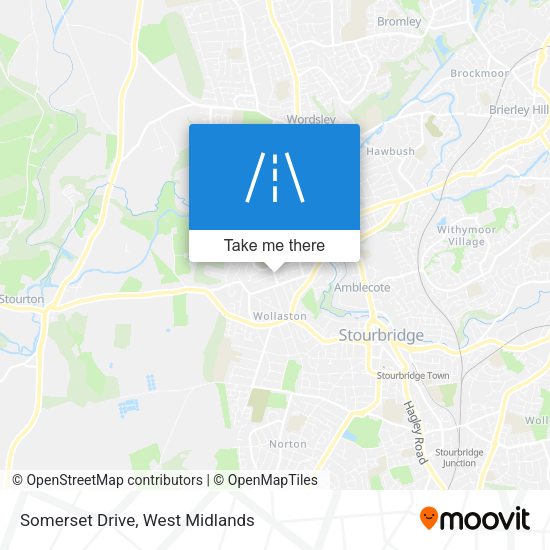 Somerset Drive map