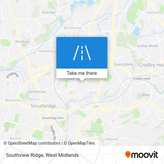 Southview Ridge map