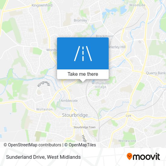 Sunderland Drive map