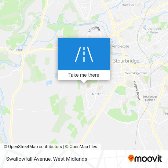 Swallowfall Avenue map