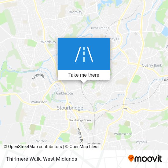 Thirlmere Walk map