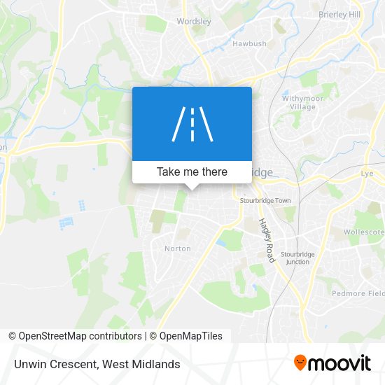 Unwin Crescent map