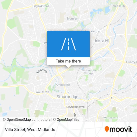 Villa Street map