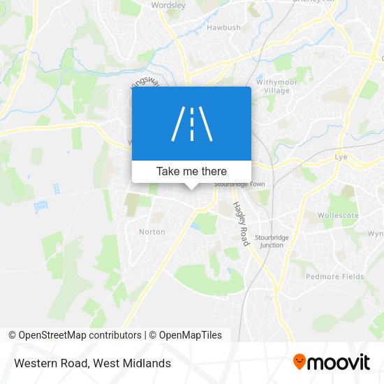 Western Road map