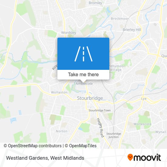 Westland Gardens map