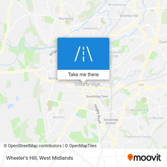 Wheeler's Hill map