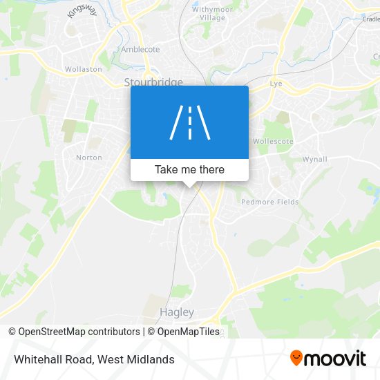 Whitehall Road map