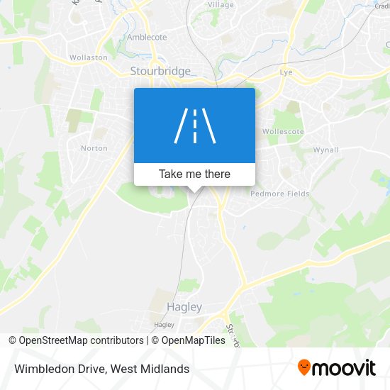 Wimbledon Drive map