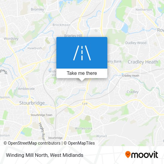 Winding Mill North map