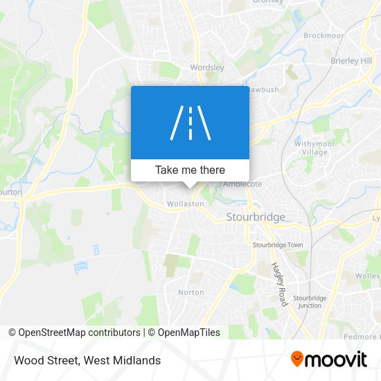 Wood Street map