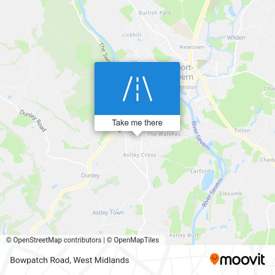 Bowpatch Road map