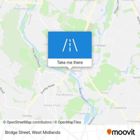 Bridge Street map