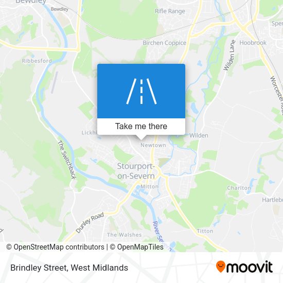 Brindley Street map