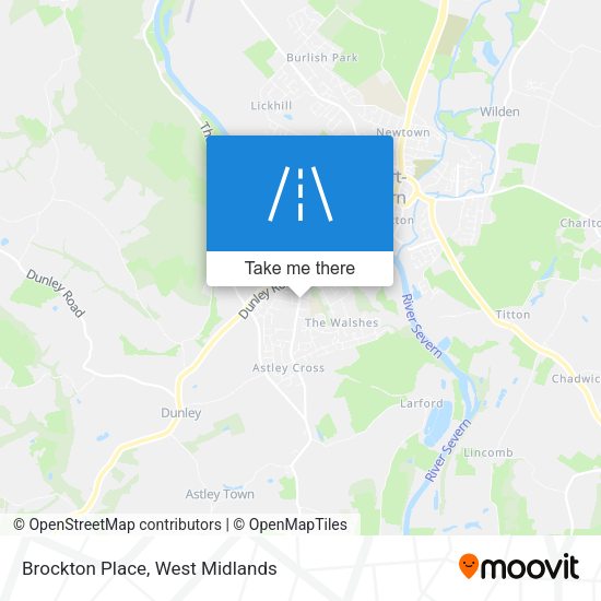 Brockton Place map