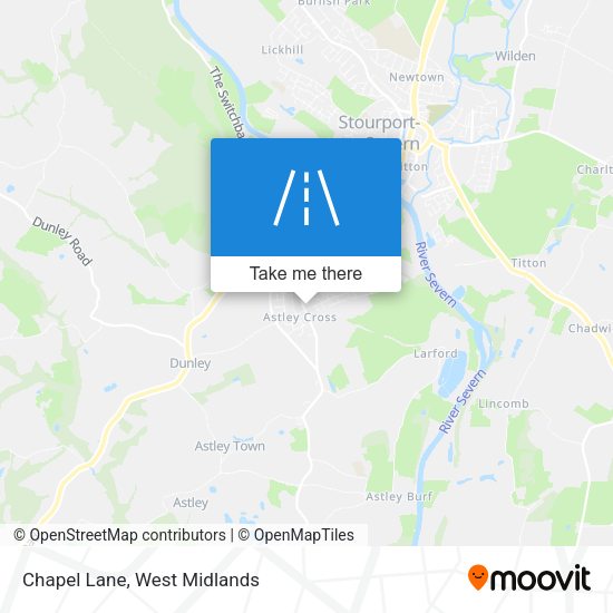 Chapel Lane map