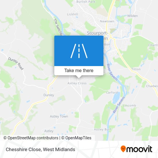 Chesshire Close map