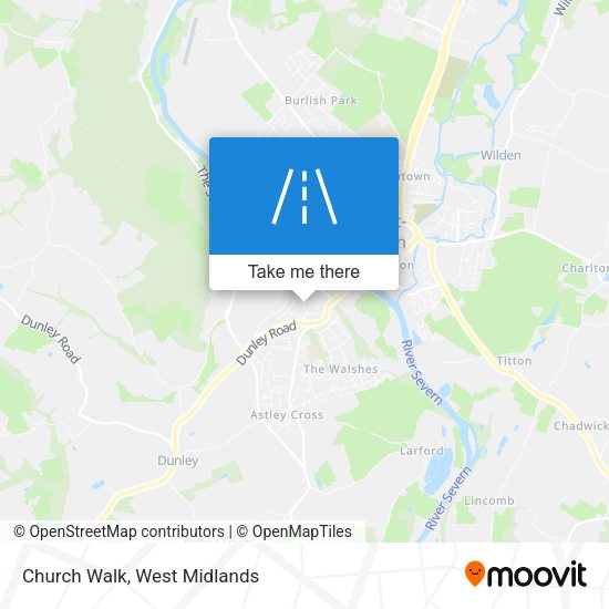 Church Walk map