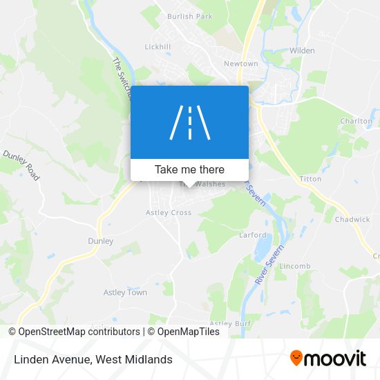 Linden Avenue map