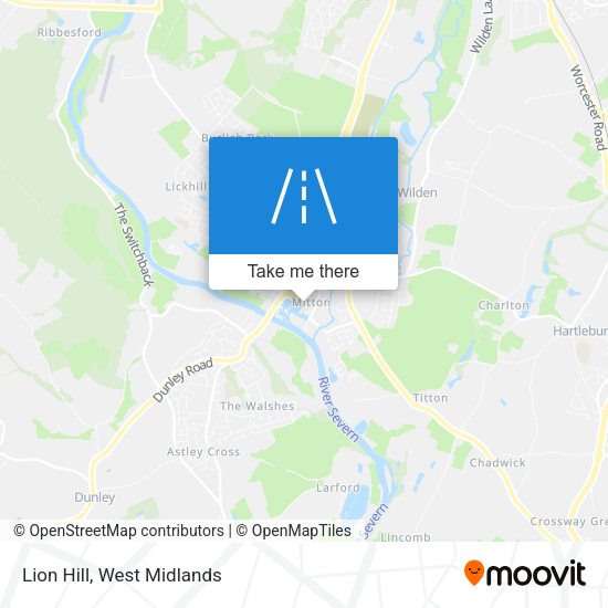 Lion Hill map