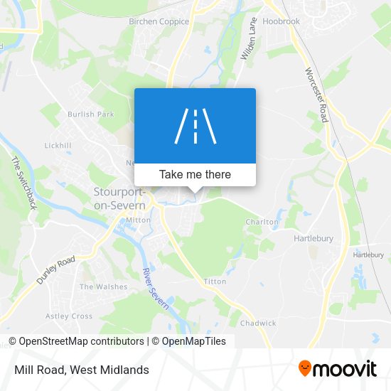 Mill Road map