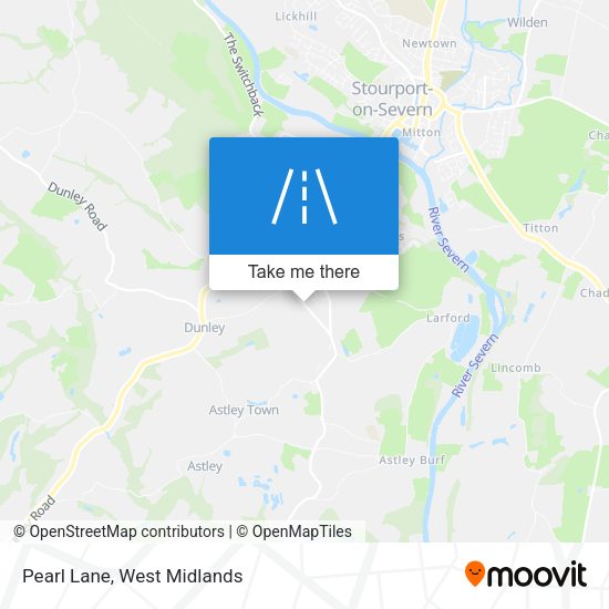 Pearl Lane map