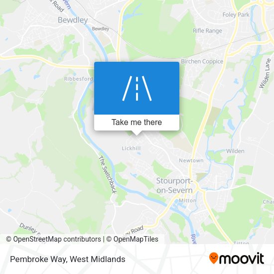 Pembroke Way map