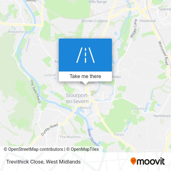 Trevithick Close map