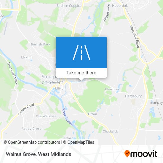 Walnut Grove map