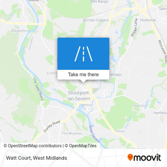 Watt Court map