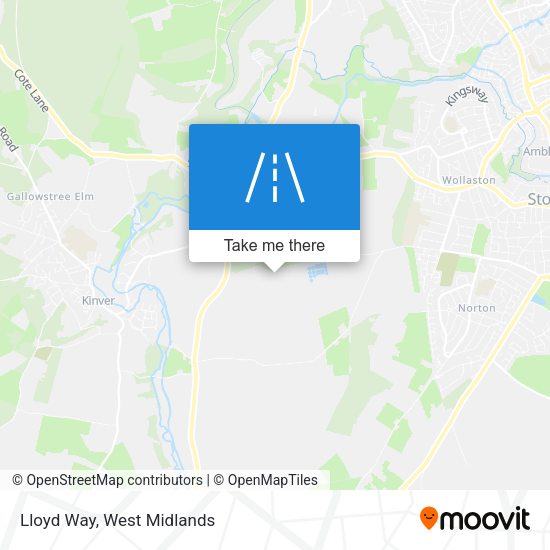 Lloyd Way map