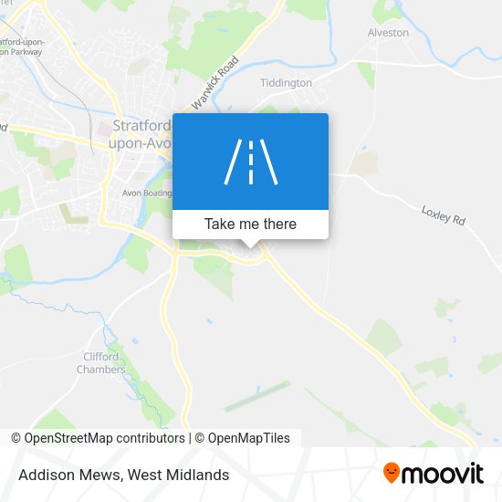 Addison Mews map