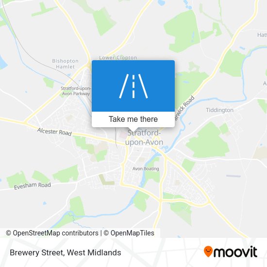 Brewery Street map