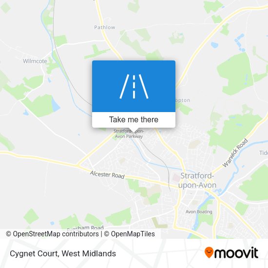 Cygnet Court map