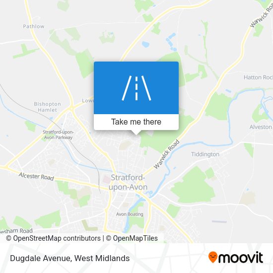 Dugdale Avenue map