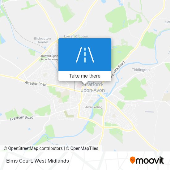 Elms Court map