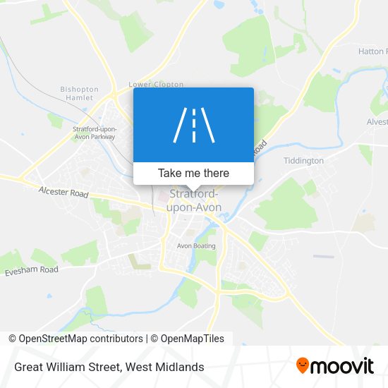 Great William Street map