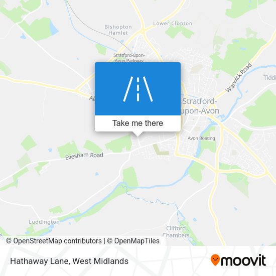 Hathaway Lane map
