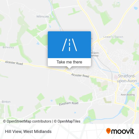 Hill View map