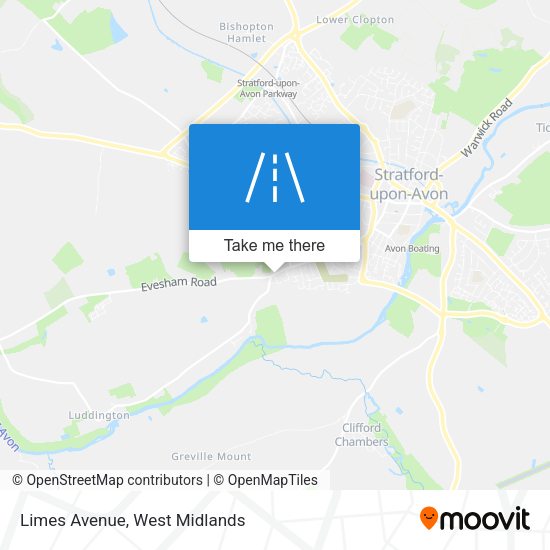 Limes Avenue map