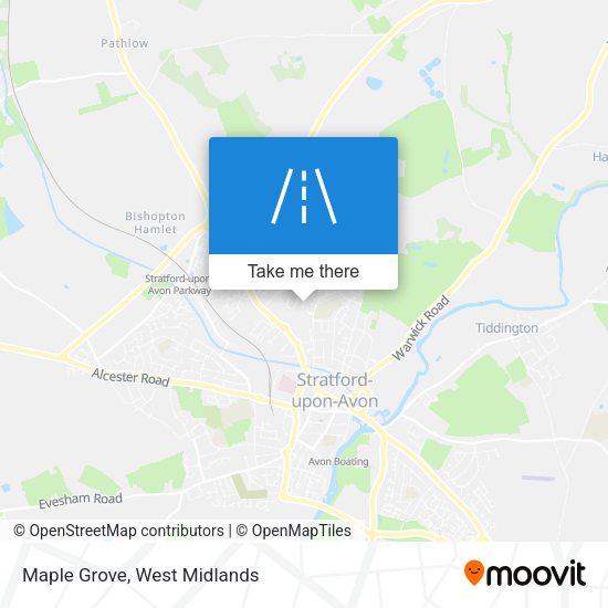 Maple Grove map